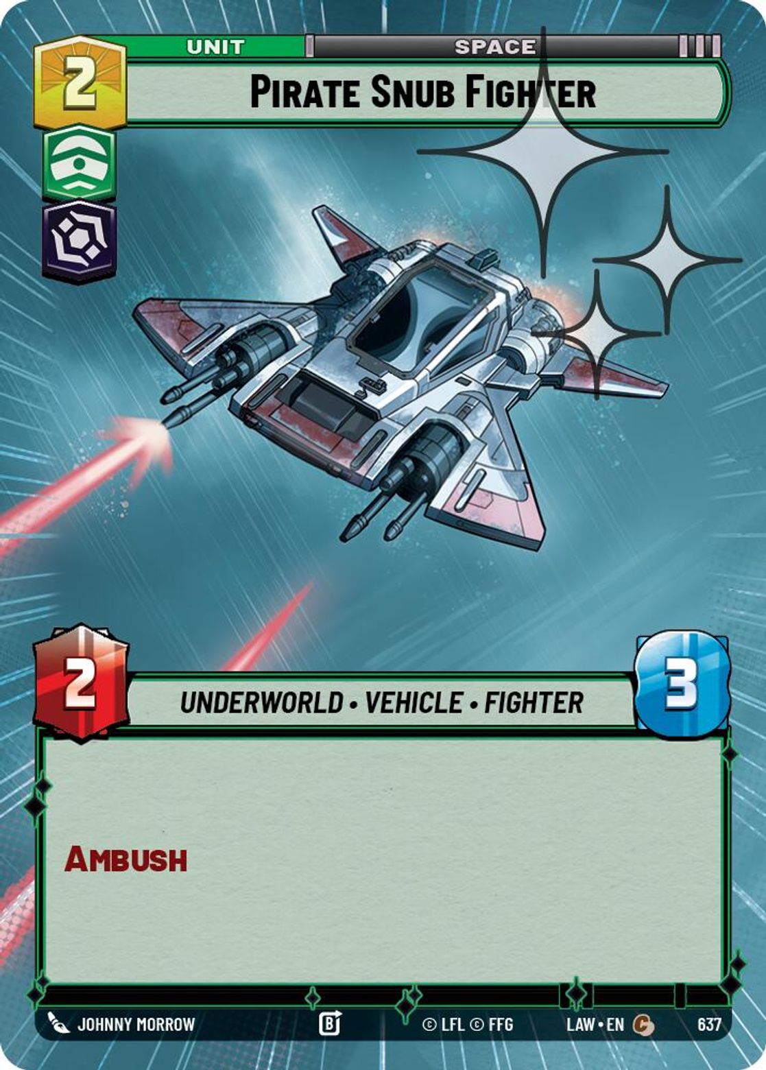 Pirate Snub Fighter — A Lawless Time 637