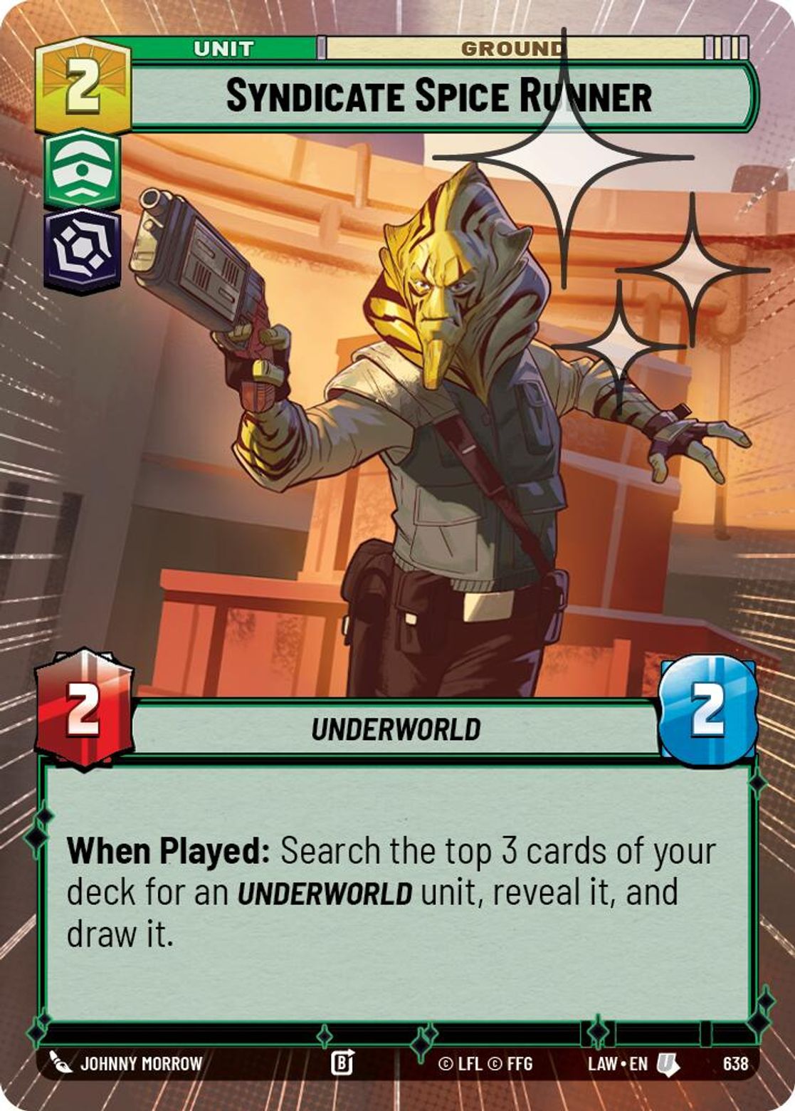 Syndicate Spice Runner — A Lawless Time 638