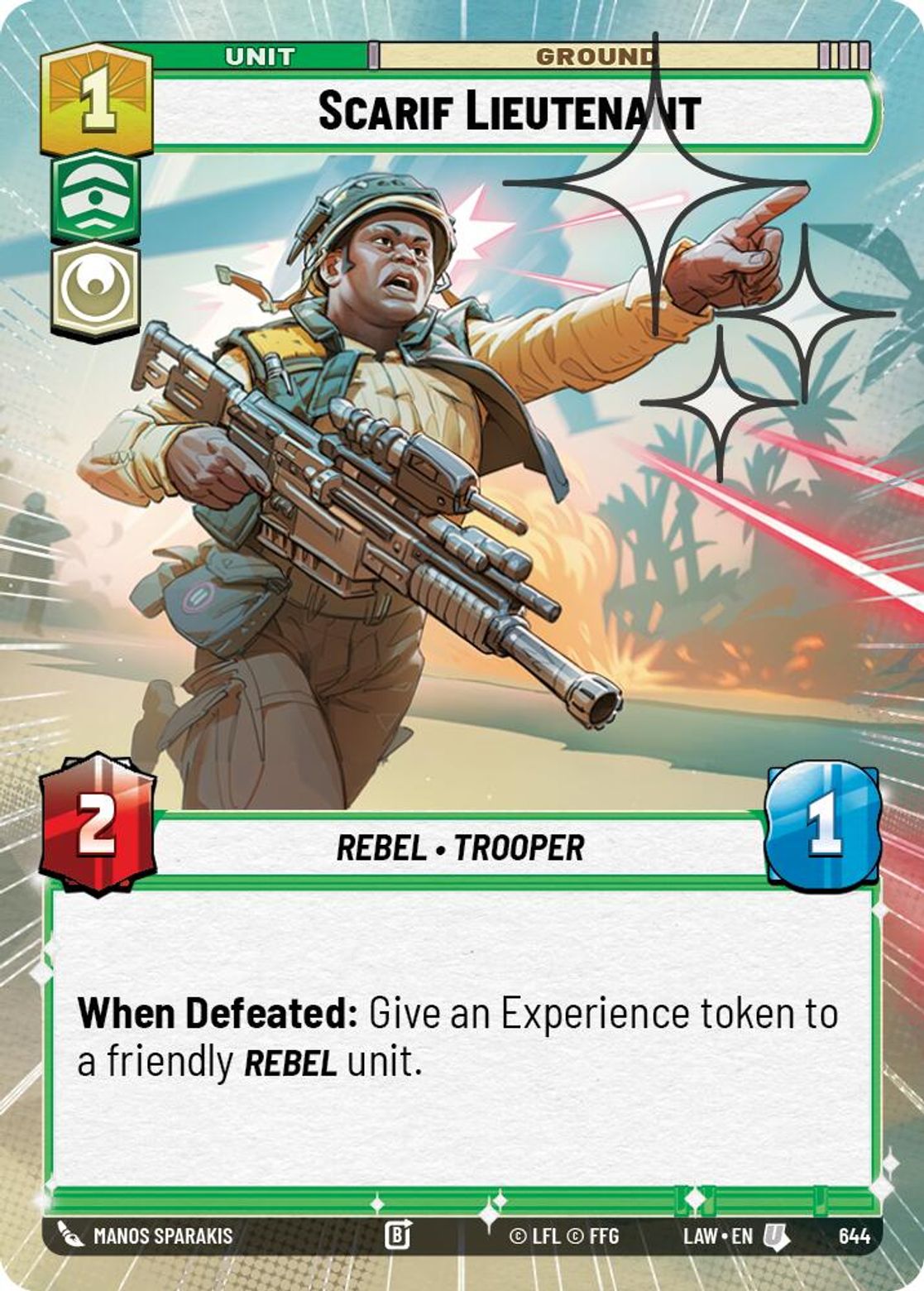 Scarif Lieutenant — A Lawless Time 644