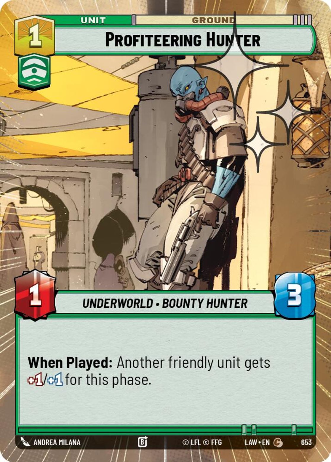 Profiteering Hunter — A Lawless Time 653