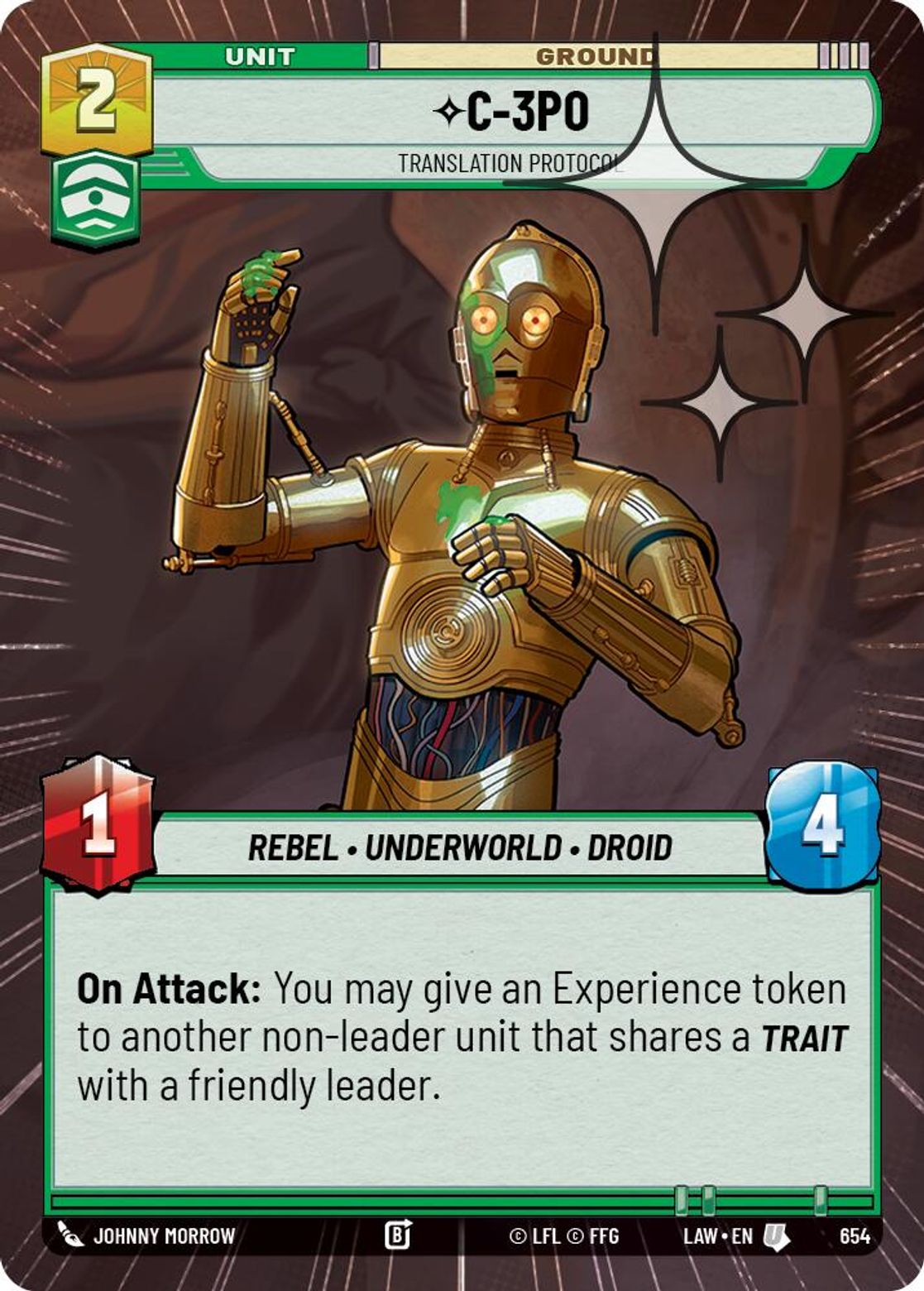 C-3P0, Translation Protocol — A Lawless Time 654