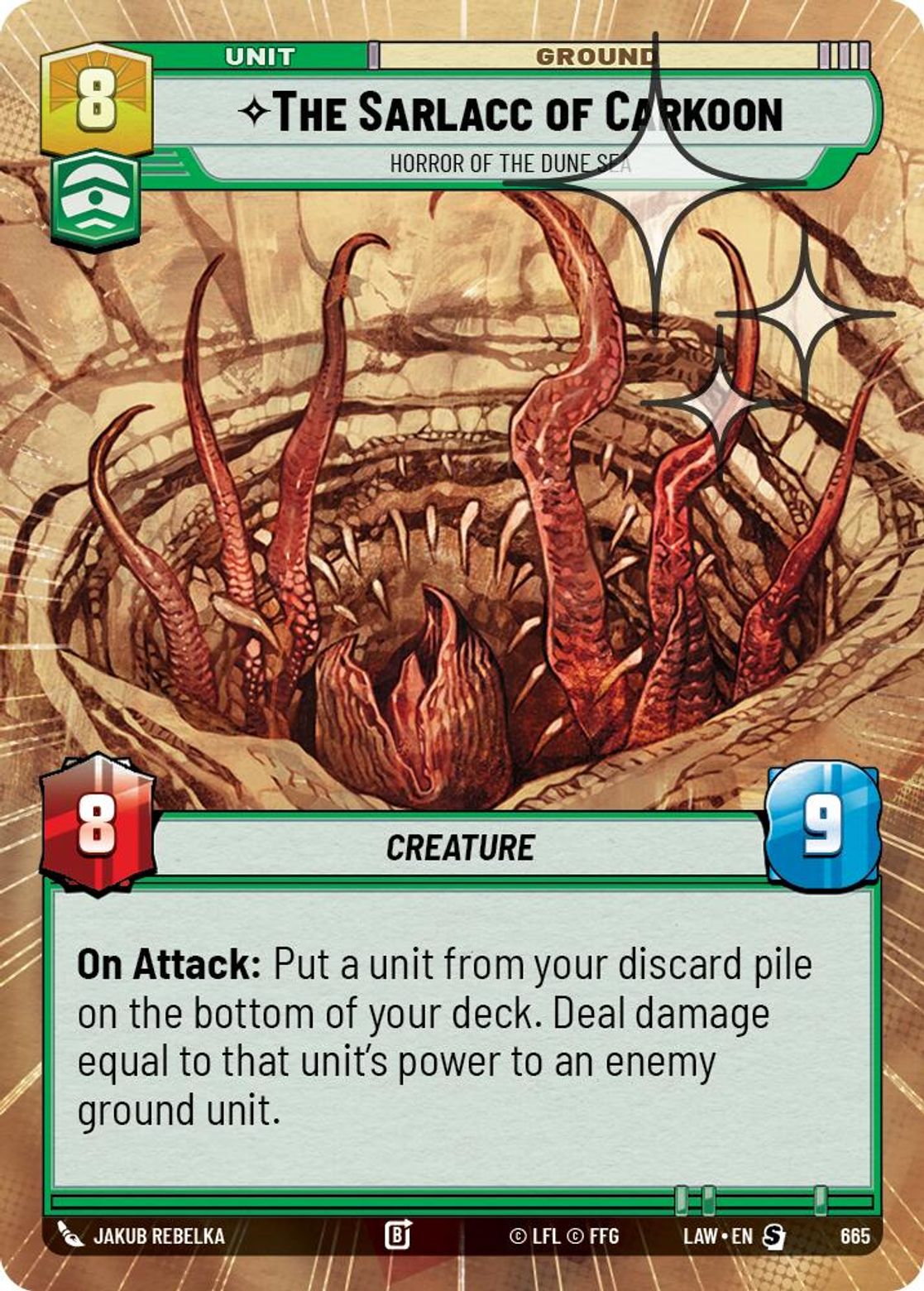 The Sarlacc of Carkoon, Horror of the Dune Sea — A Lawless Time 665