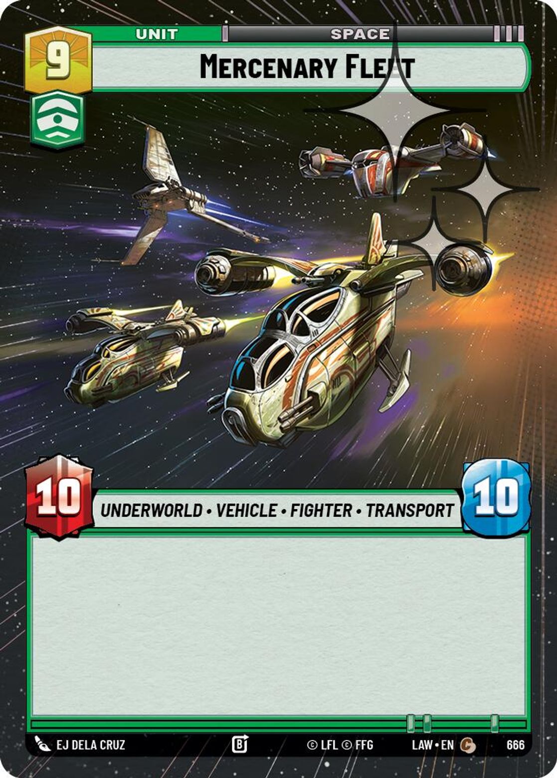 Mercenary Fleet — A Lawless Time 666