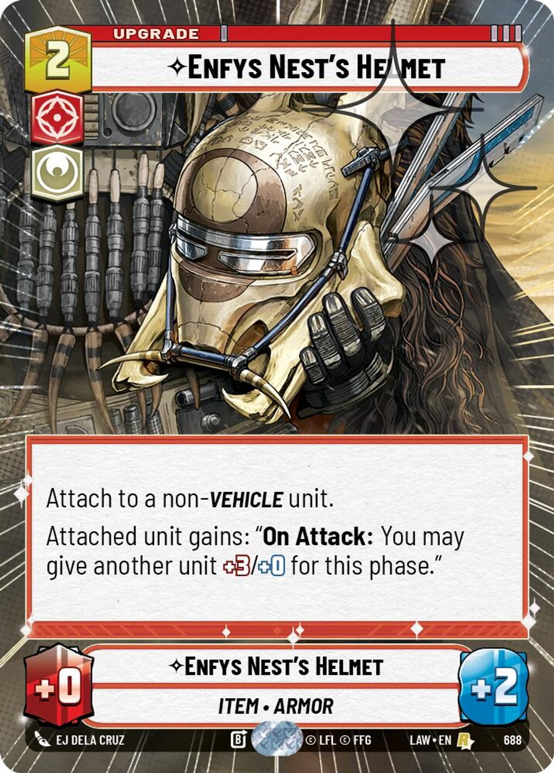 Enfys Nest's Helmet — A Lawless Time 688