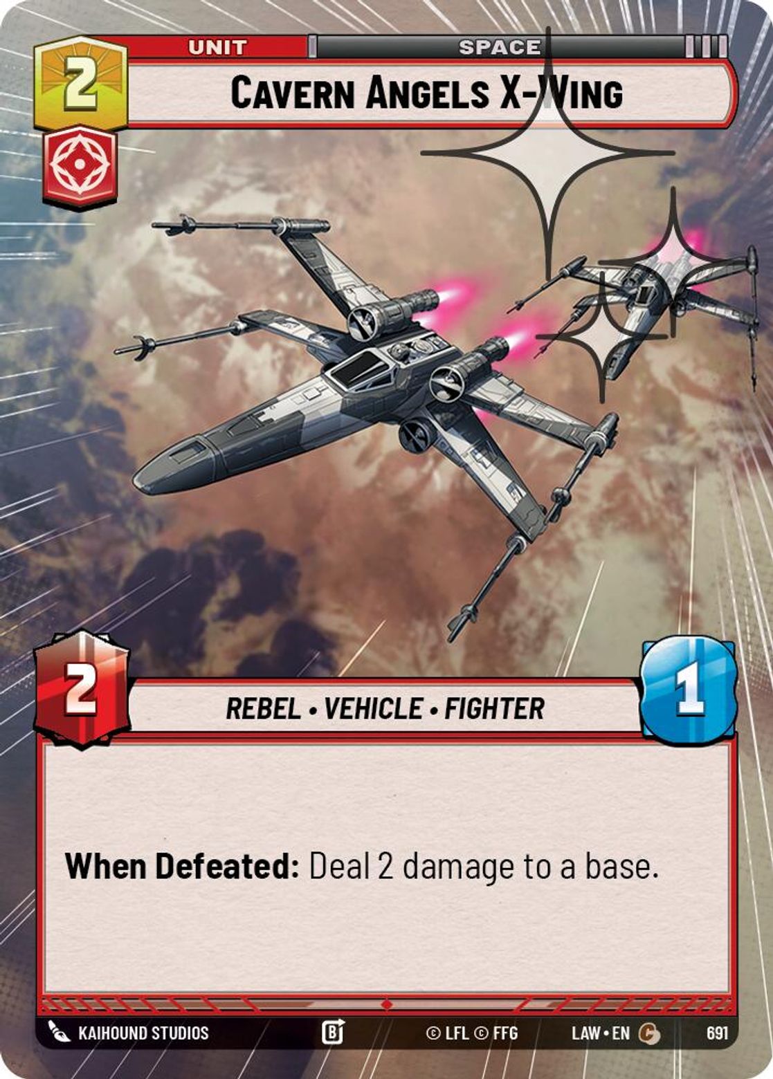Cavern Angels X-Wing — A Lawless Time 691
