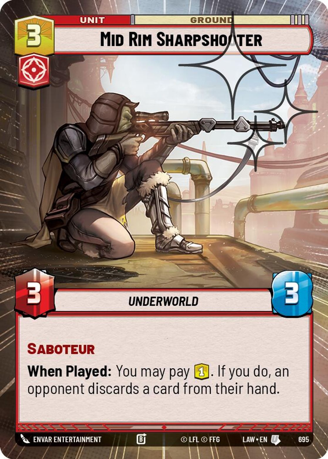 Mid Rim Sharpshooter — A Lawless Time 695