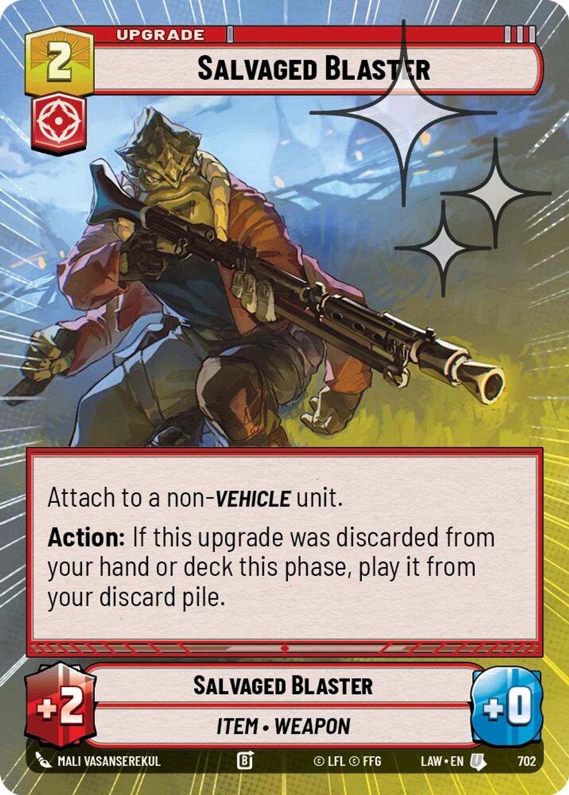 Salvaged Blaster — A Lawless Time 702