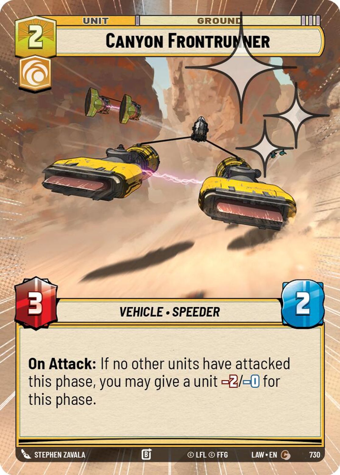 Canyon Frontrunner — A Lawless Time 730