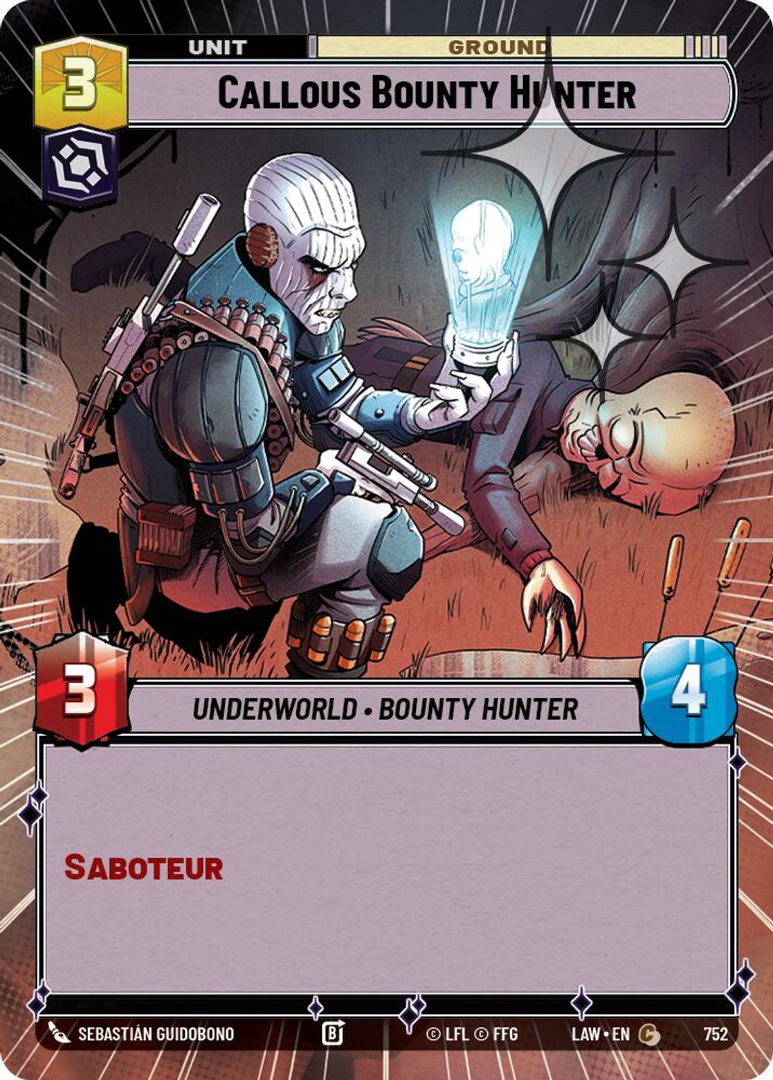 Callous Bounty Hunter — A Lawless Time 752
