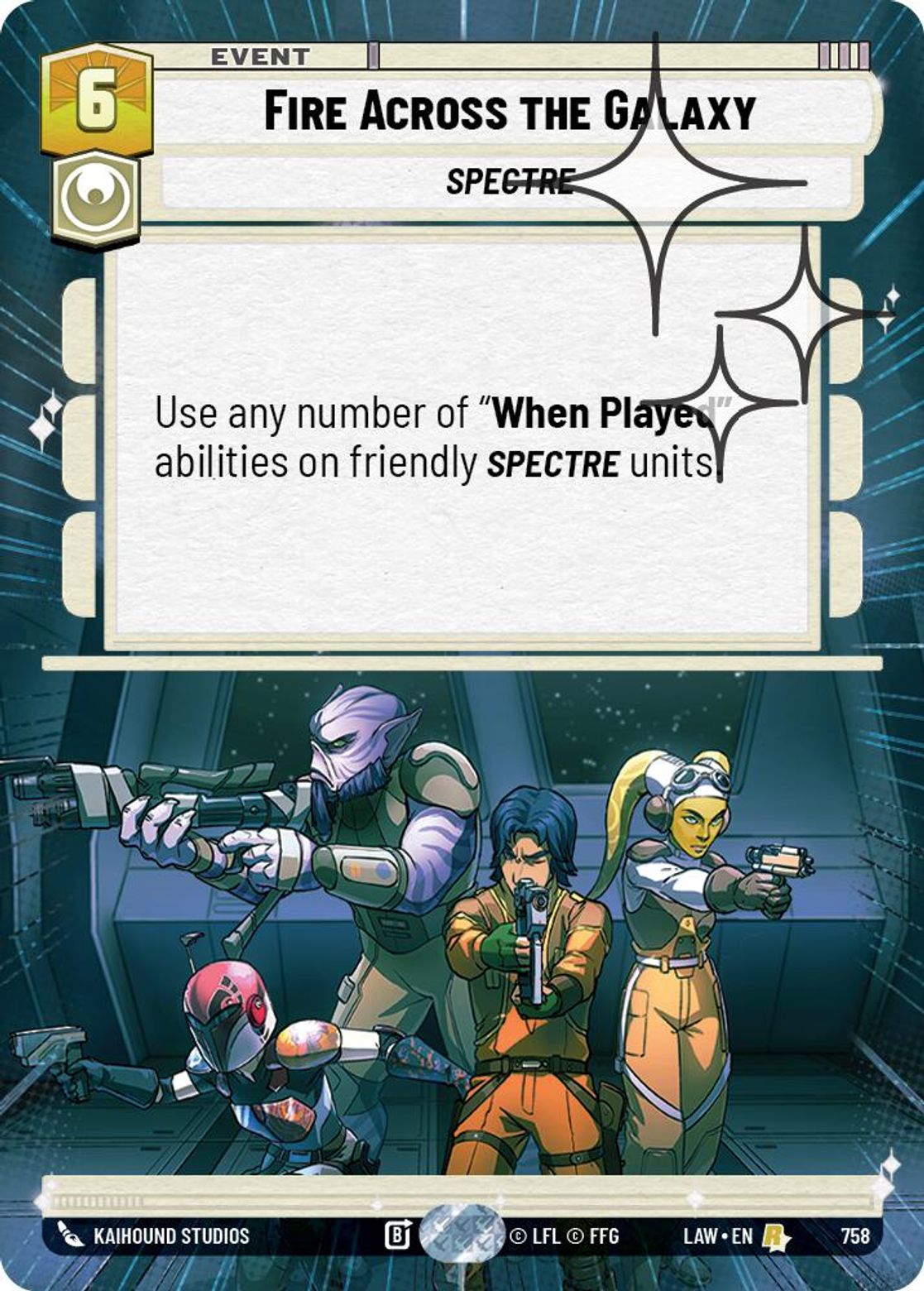 Fire Across the Galaxy — A Lawless Time 758