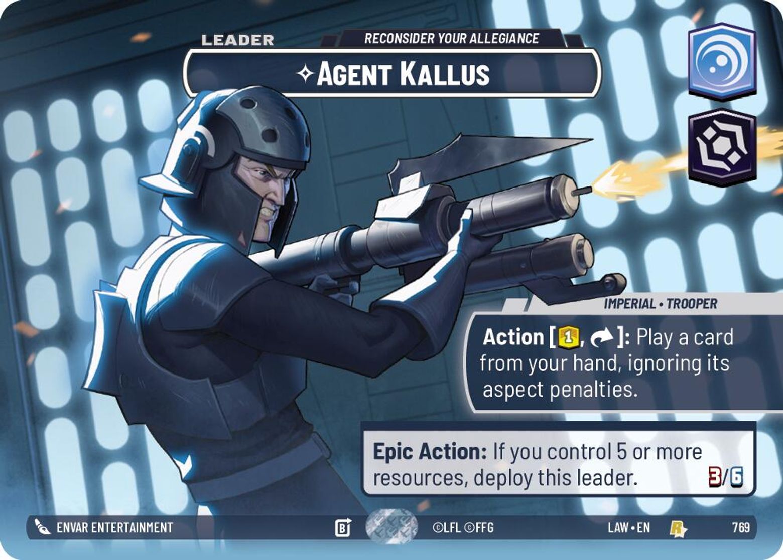 Agent Kallus, Reconsider Your Allegiance — A Lawless Time 769
