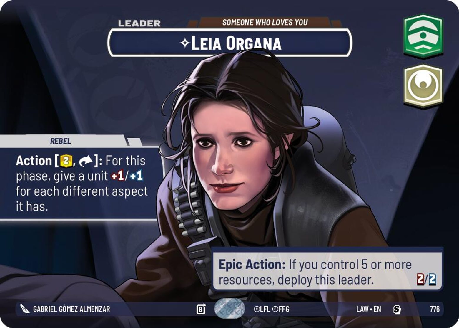 Leia Organa, Someone Who Loves You — A Lawless Time 776