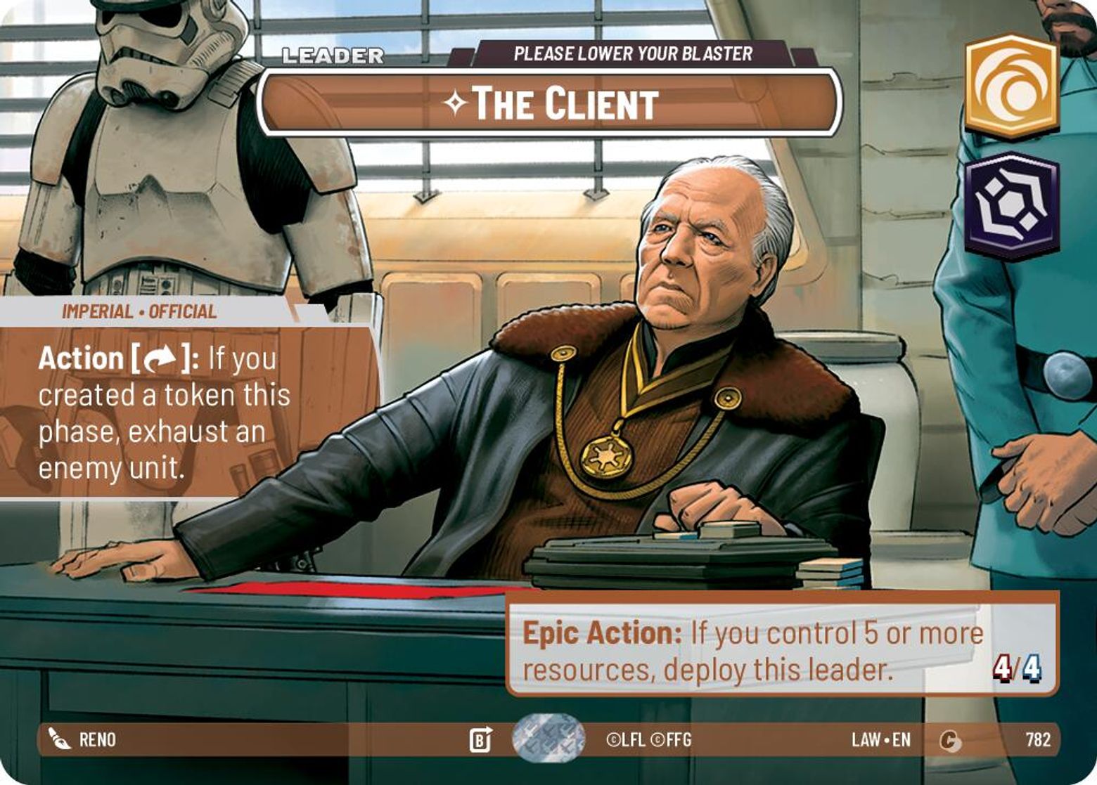The Client, Please Lower Your Blaster — A Lawless Time 782