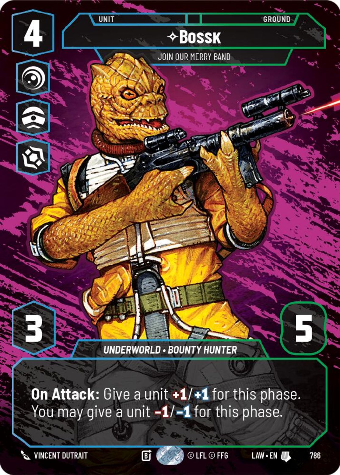 Bossk, Join Our Merry Band — A Lawless Time 786