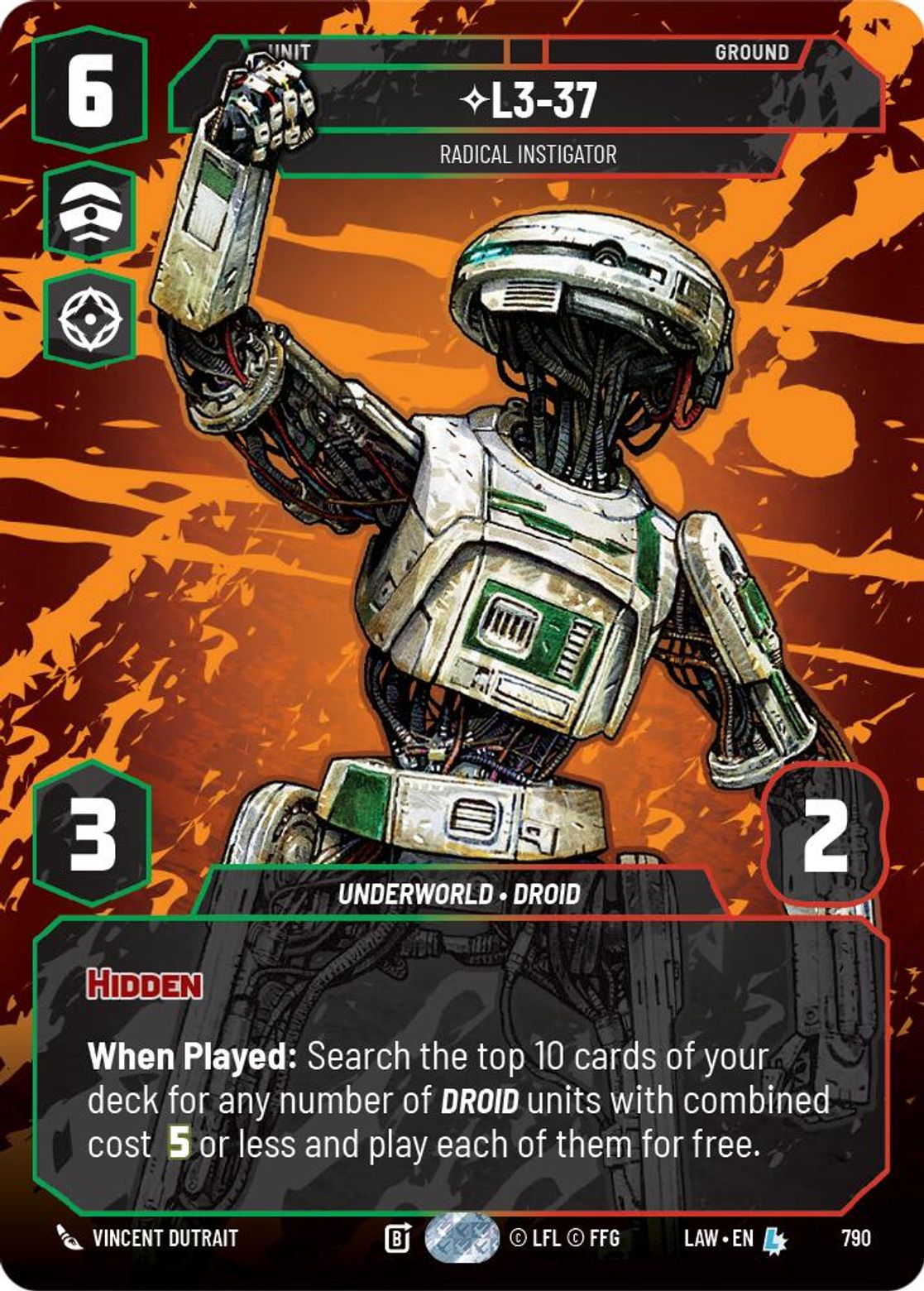 L3-37, Radical Instigator — A Lawless Time 790