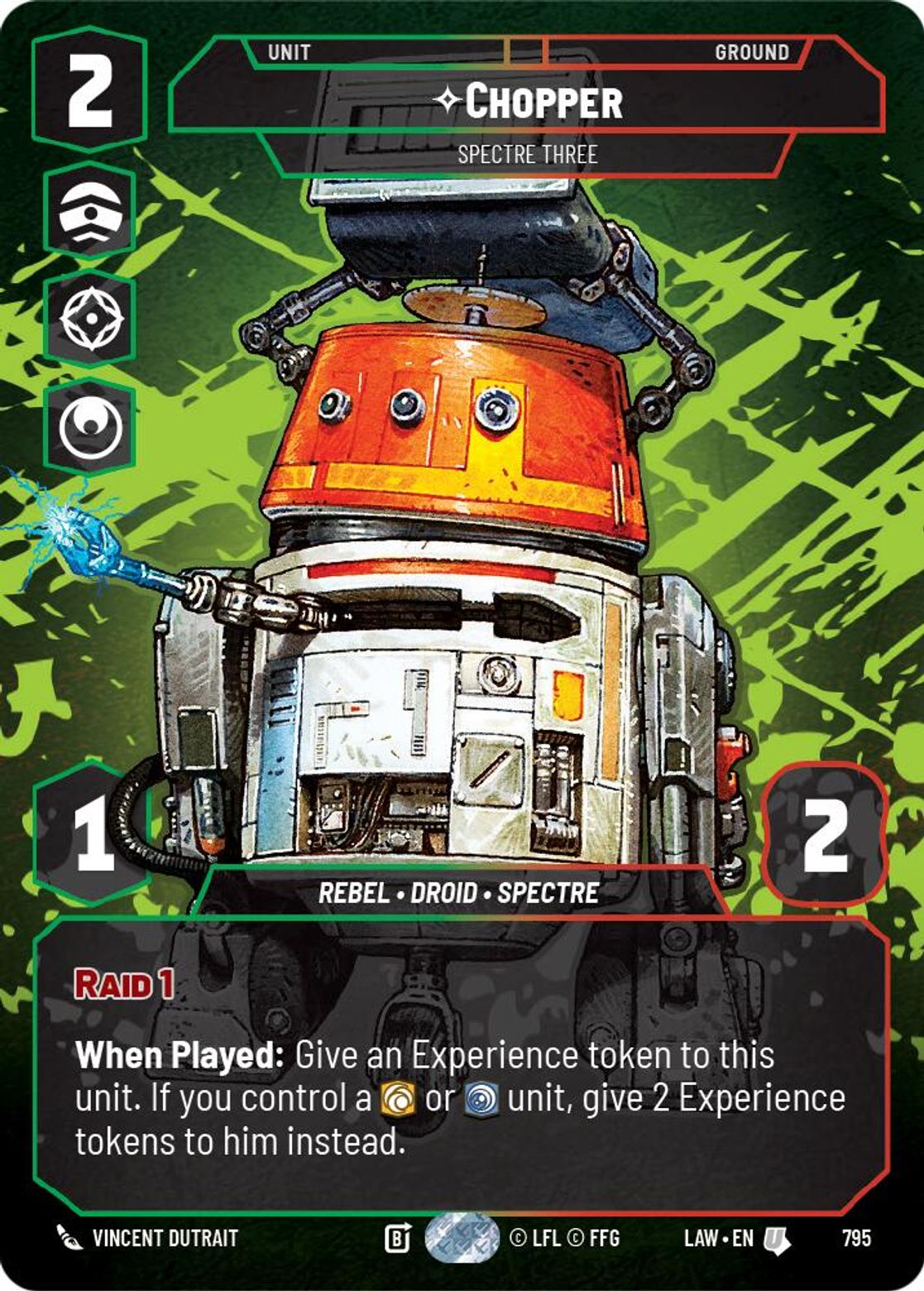 Chopper, Spectre Three — A Lawless Time 795