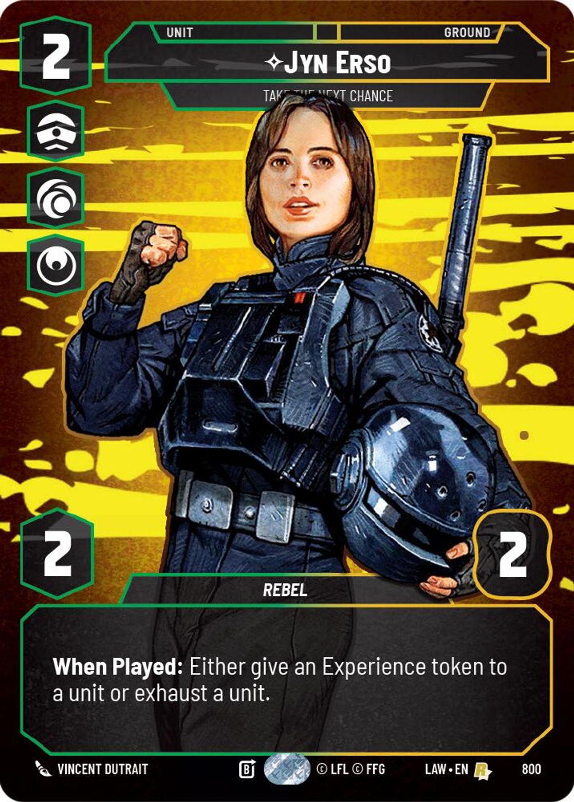 Jyn Erso, Take the Next Chance — A Lawless Time 800
