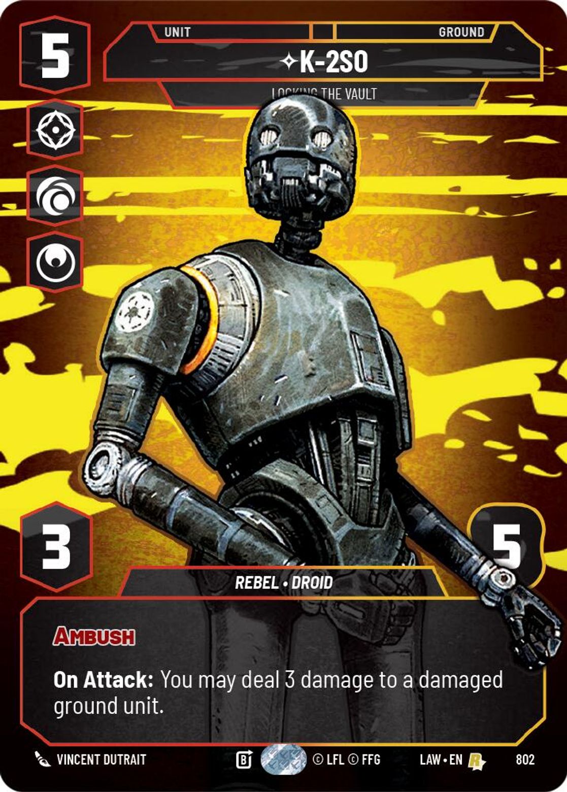 K-2S0, Locking the Vault — A Lawless Time 802