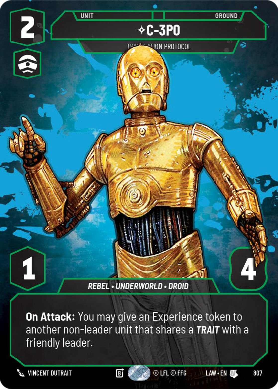 C-3P0, Translation Protocol — A Lawless Time 807