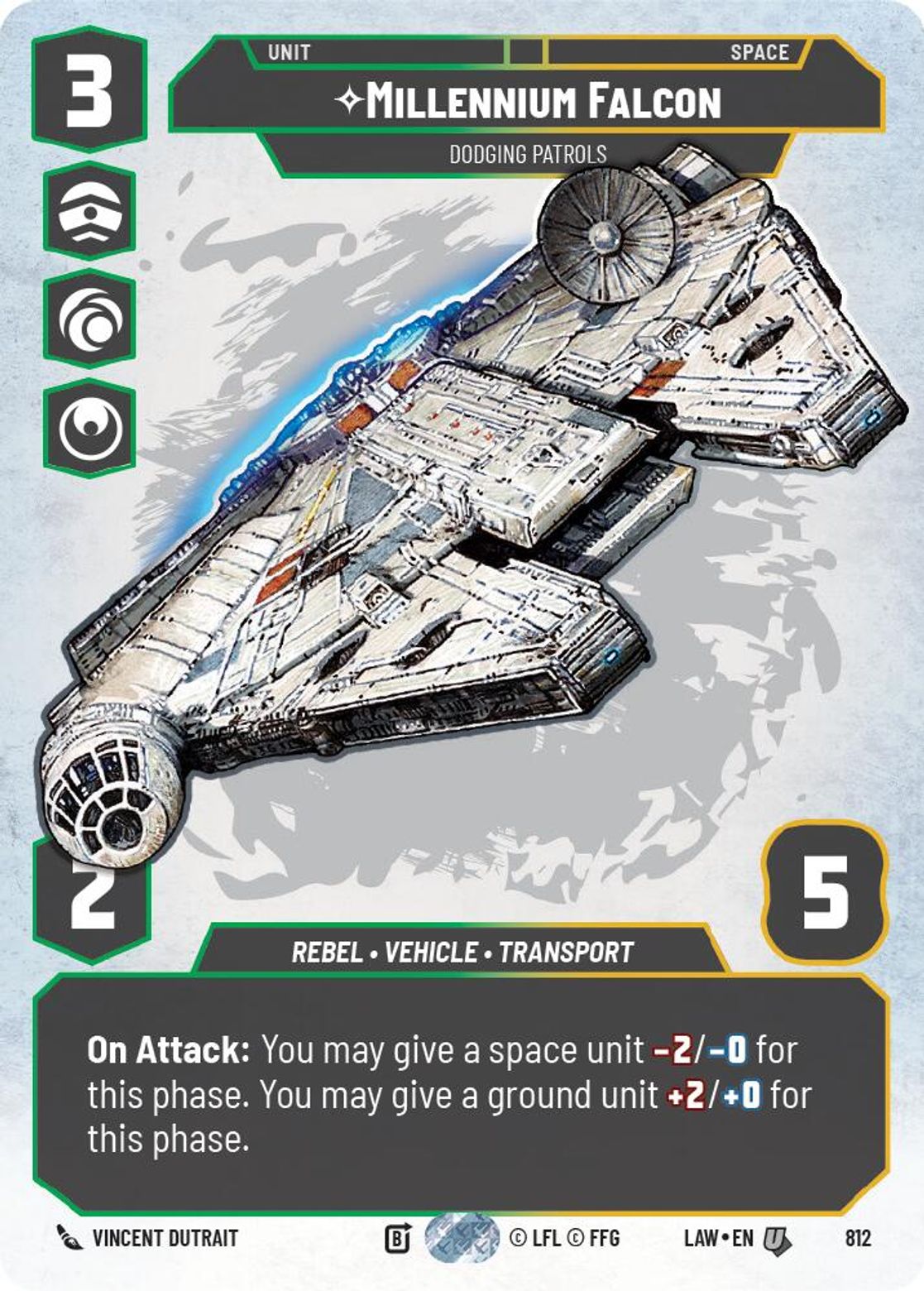 Millennium Falcon, Dodging Patrols — A Lawless Time 812