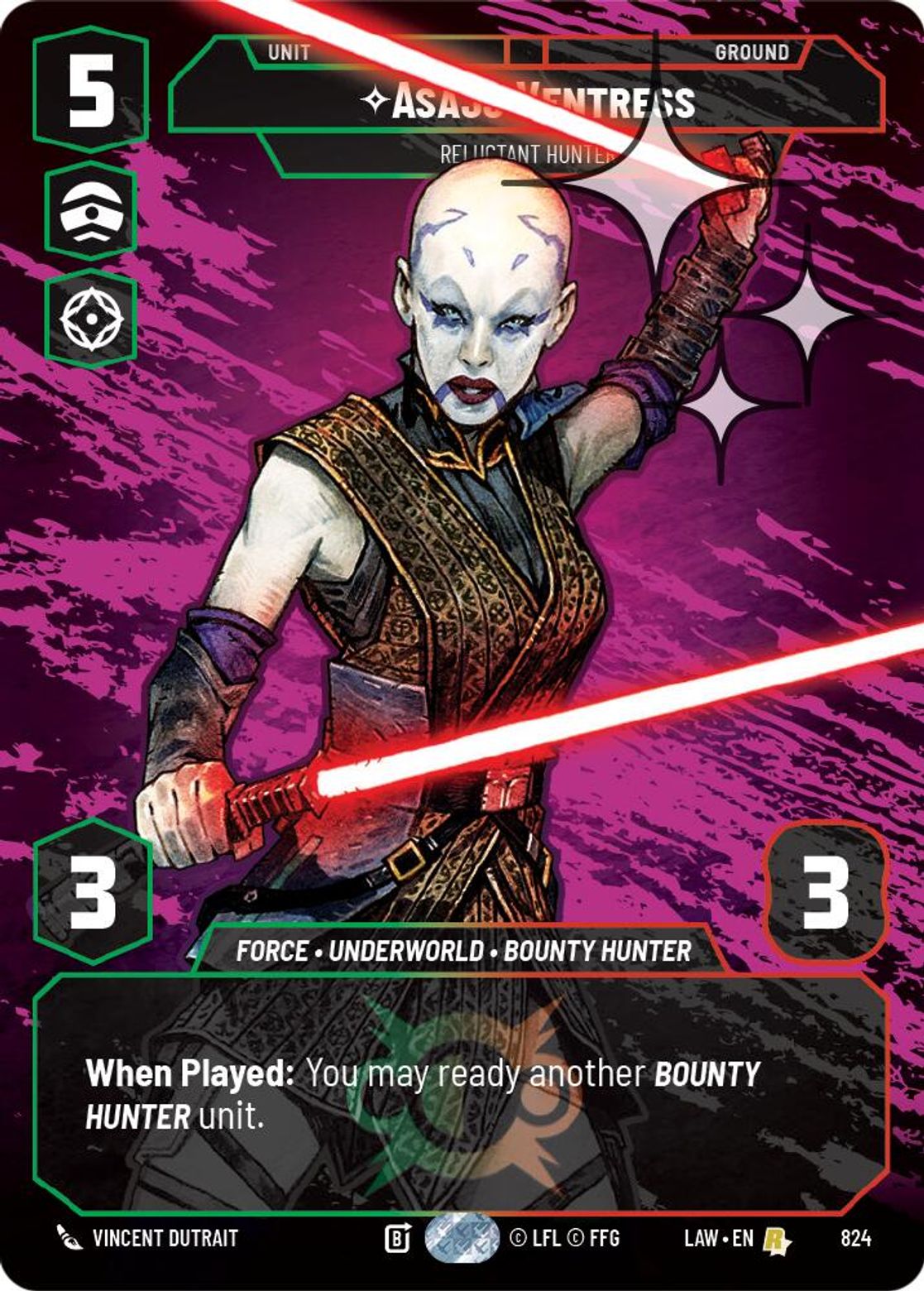 Asajj Ventress, Reluctant Hunter — A Lawless Time 824