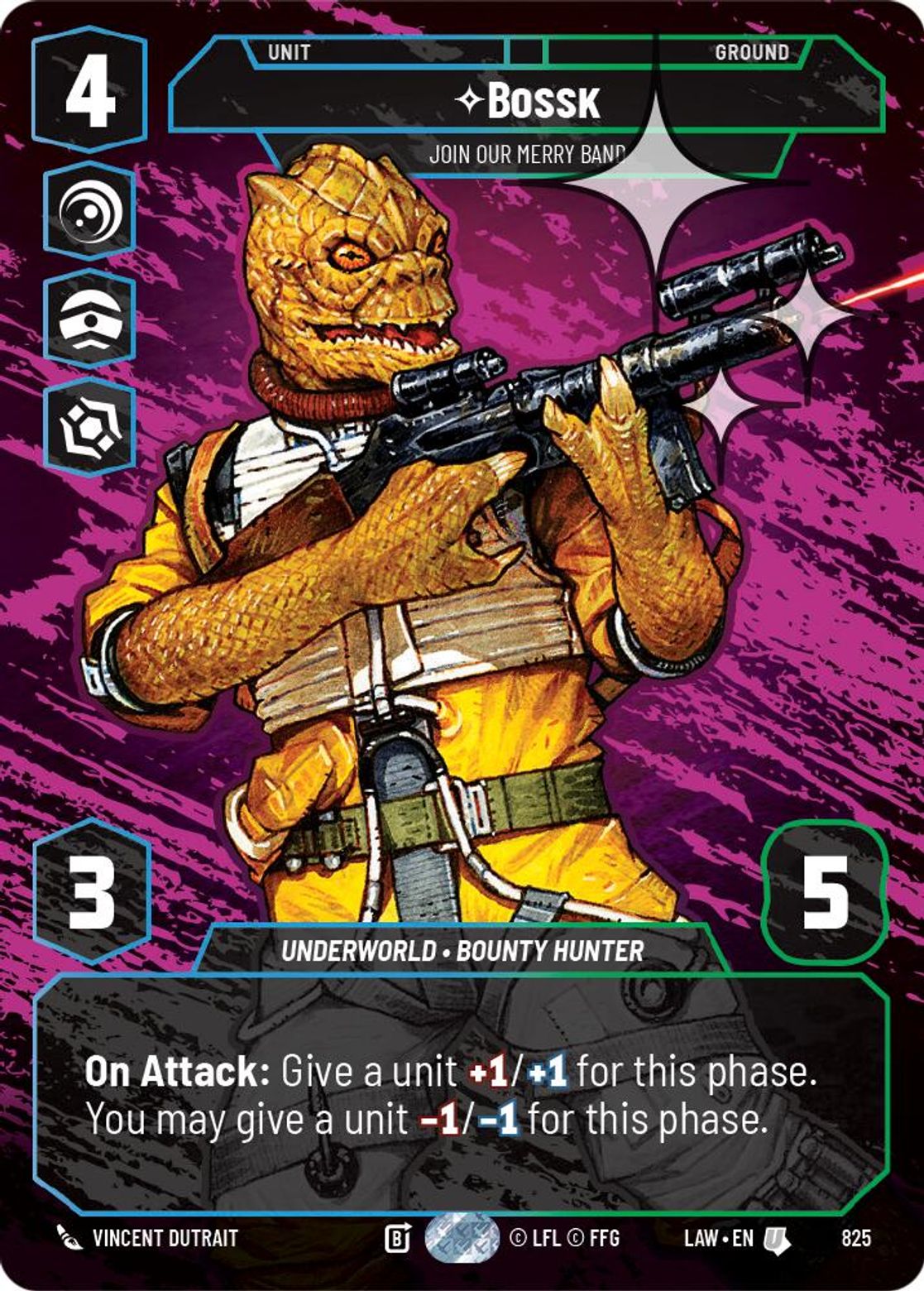 Bossk, Join Our Merry Band — A Lawless Time 825