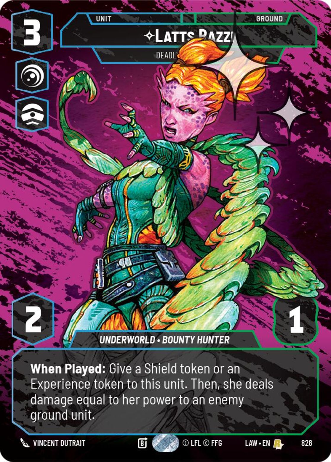 Latts Razzi, Deadly Whipmaster — A Lawless Time 828