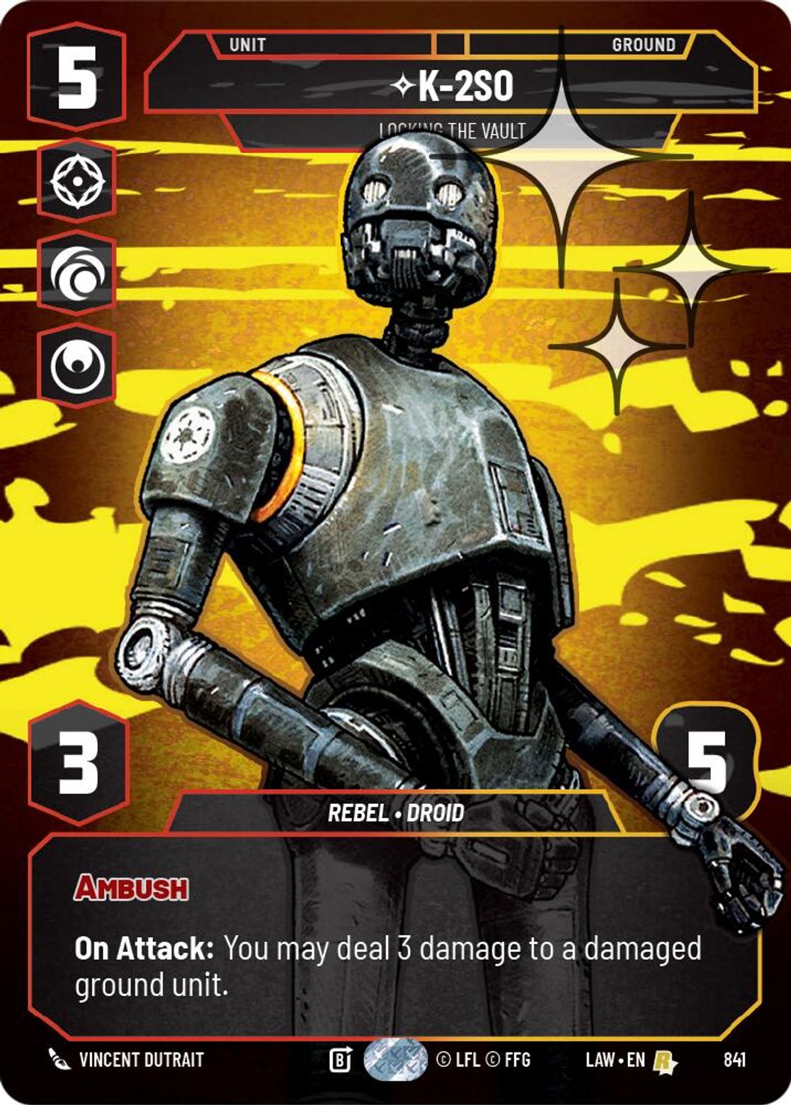 K-2S0, Locking the Vault — A Lawless Time 841