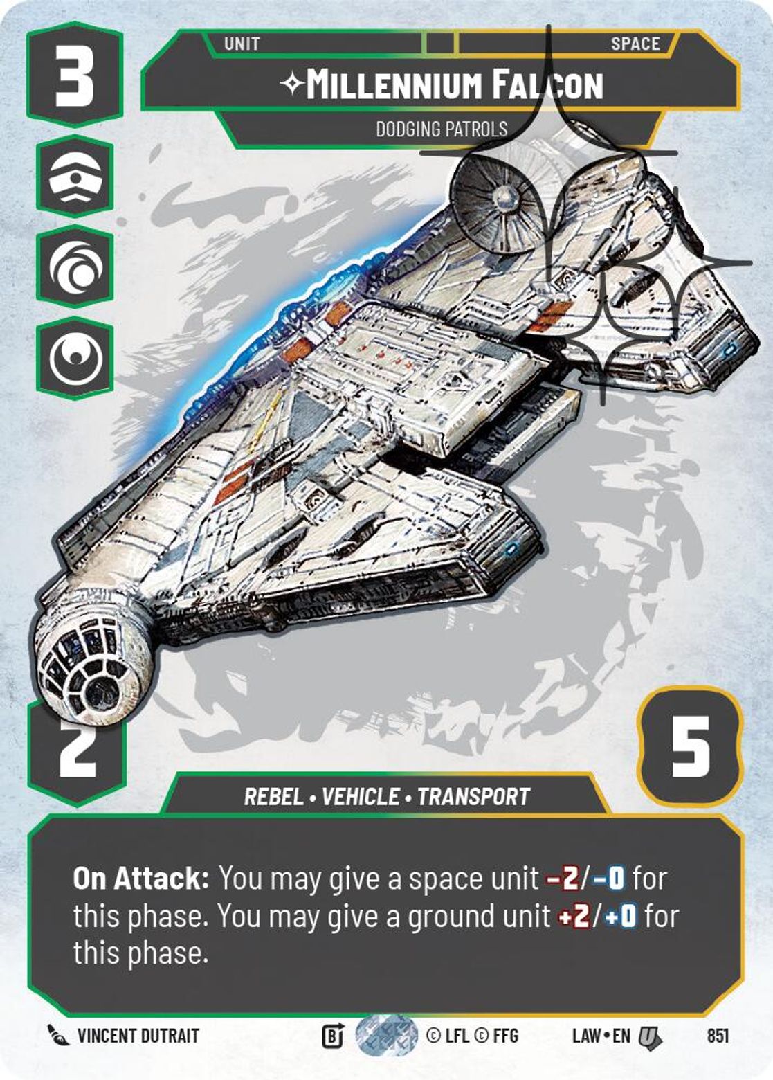 Millennium Falcon, Dodging Patrols — A Lawless Time 851