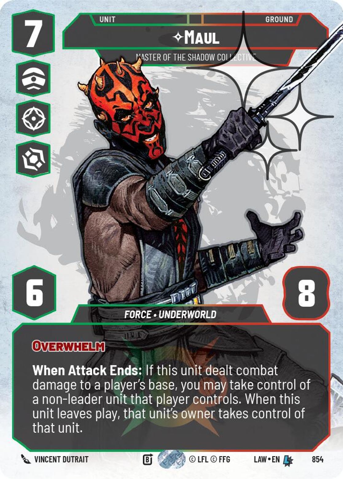 Maul, Master of the Shadow Collective — A Lawless Time 854