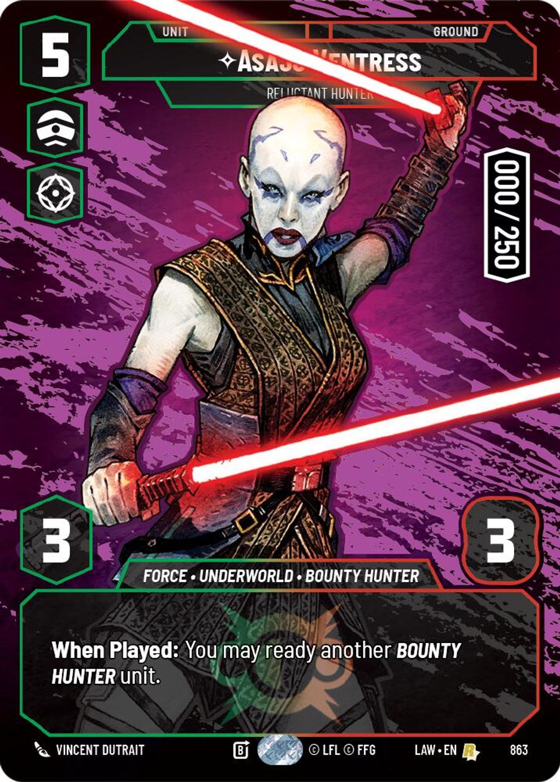 Asajj Ventress, Reluctant Hunter — A Lawless Time 863