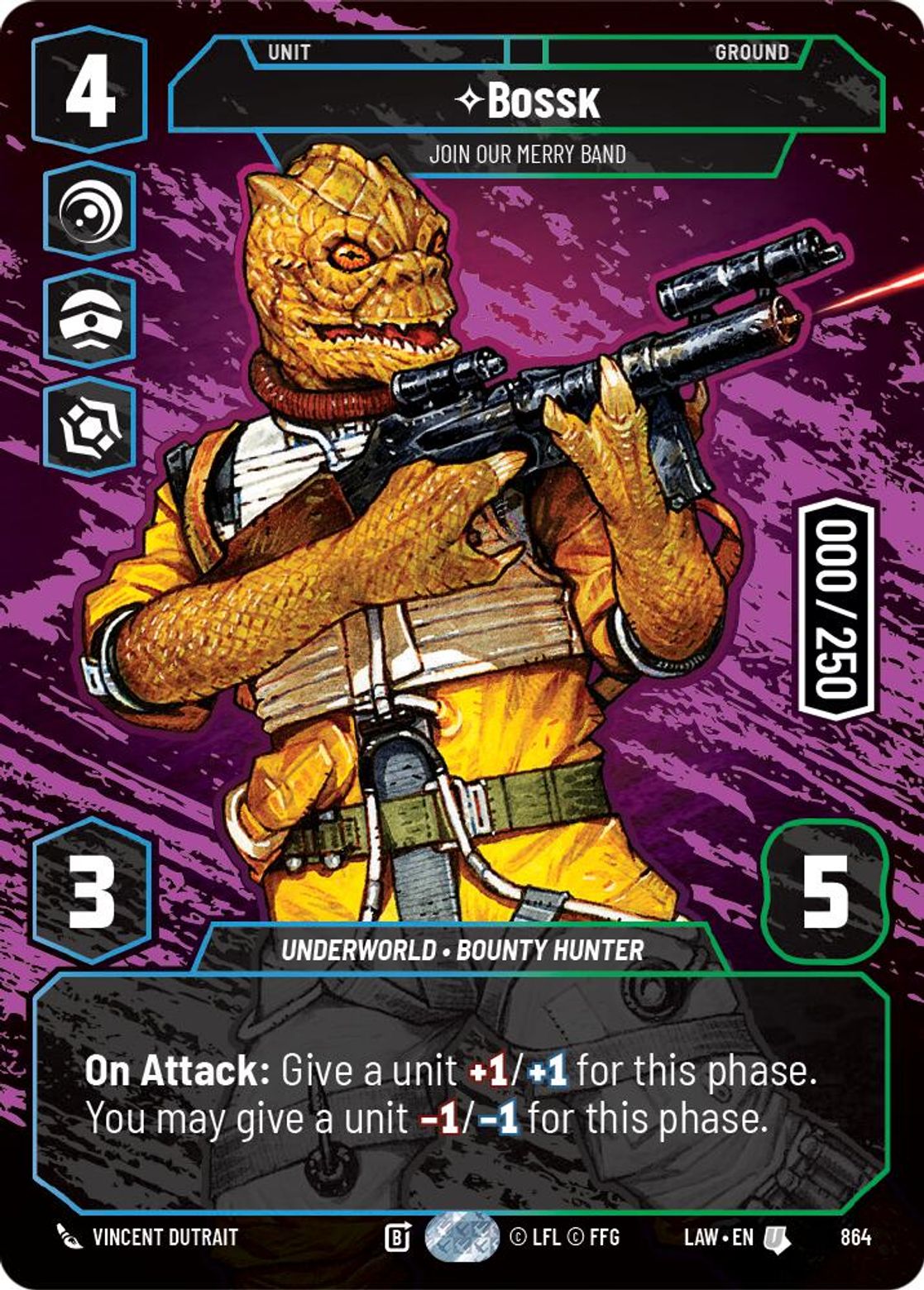 Bossk, Join Our Merry Band — A Lawless Time 864