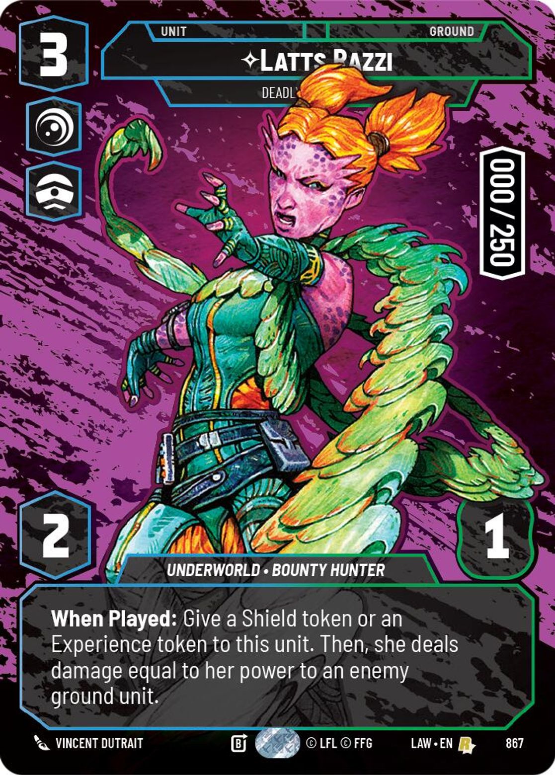 Latts Razzi, Deadly Whipmaster — A Lawless Time 867