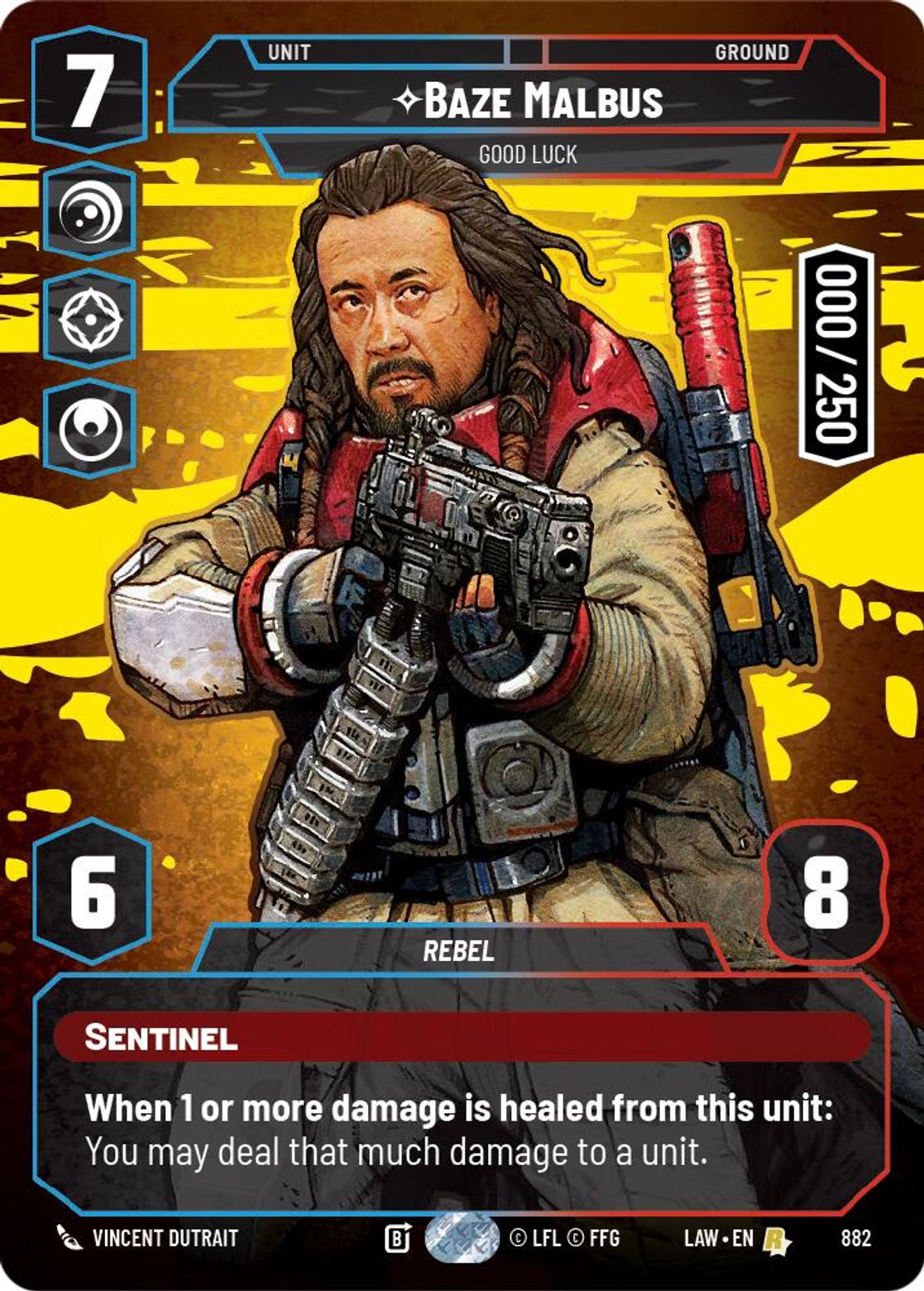 Baze Malbus, Good Luck — A Lawless Time 882
