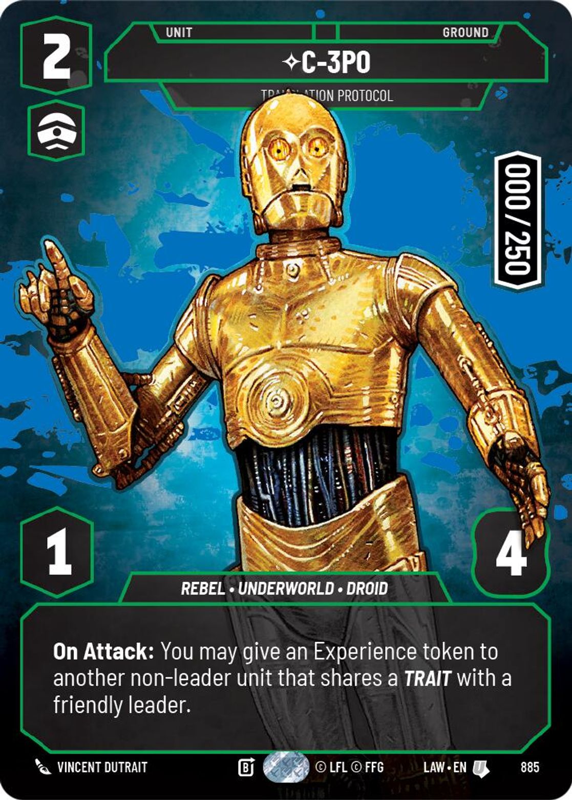 C-3P0, Translation Protocol — A Lawless Time 885