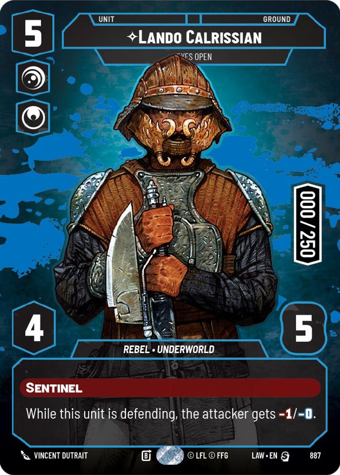 Lando Calrissian, Eyes Open — A Lawless Time 887
