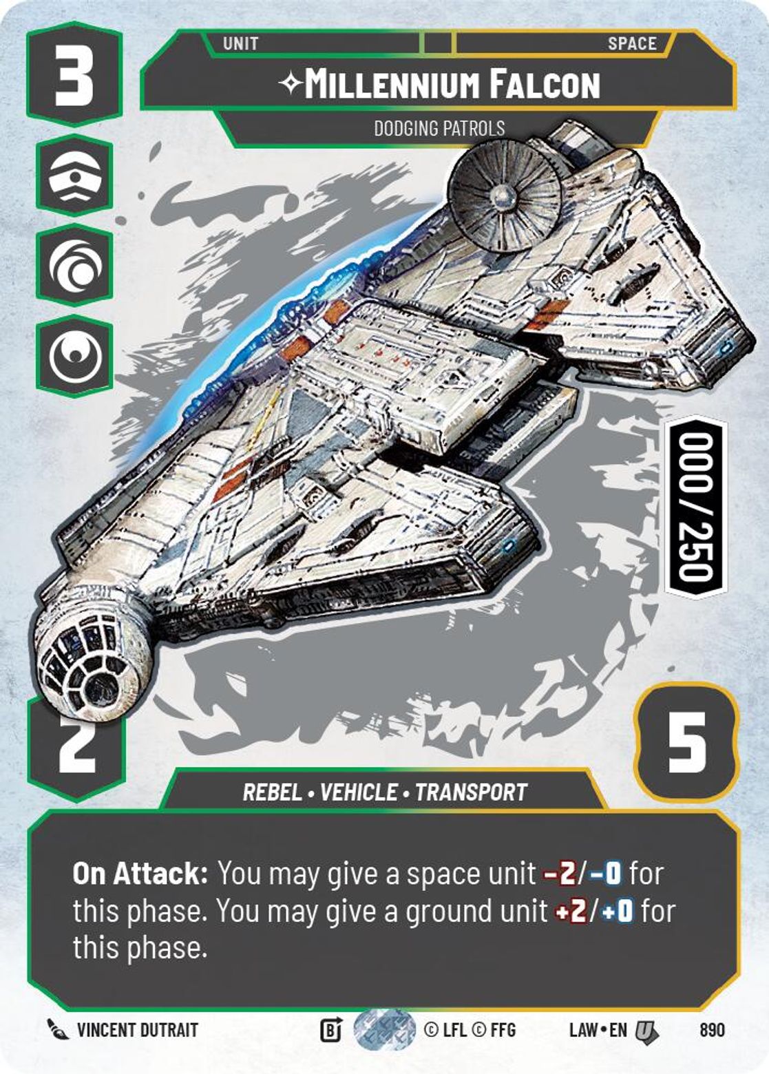 Millennium Falcon, Dodging Patrols — A Lawless Time 890