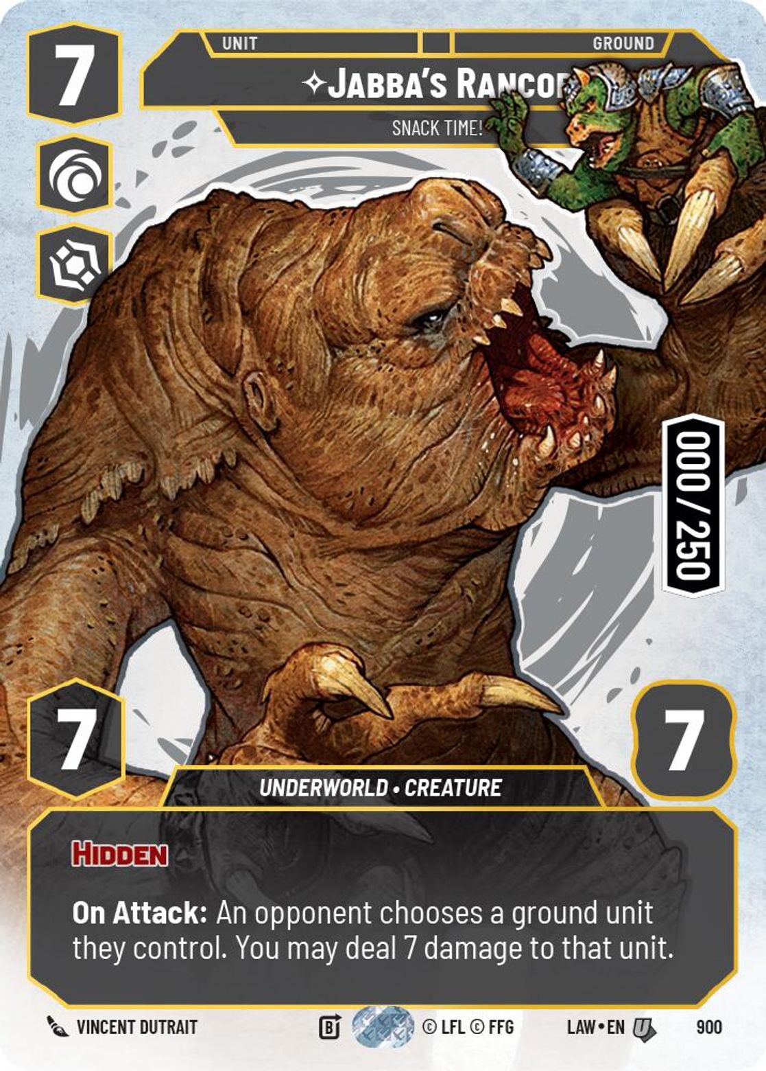Jabba's Rancor, Snack Time! — A Lawless Time 900