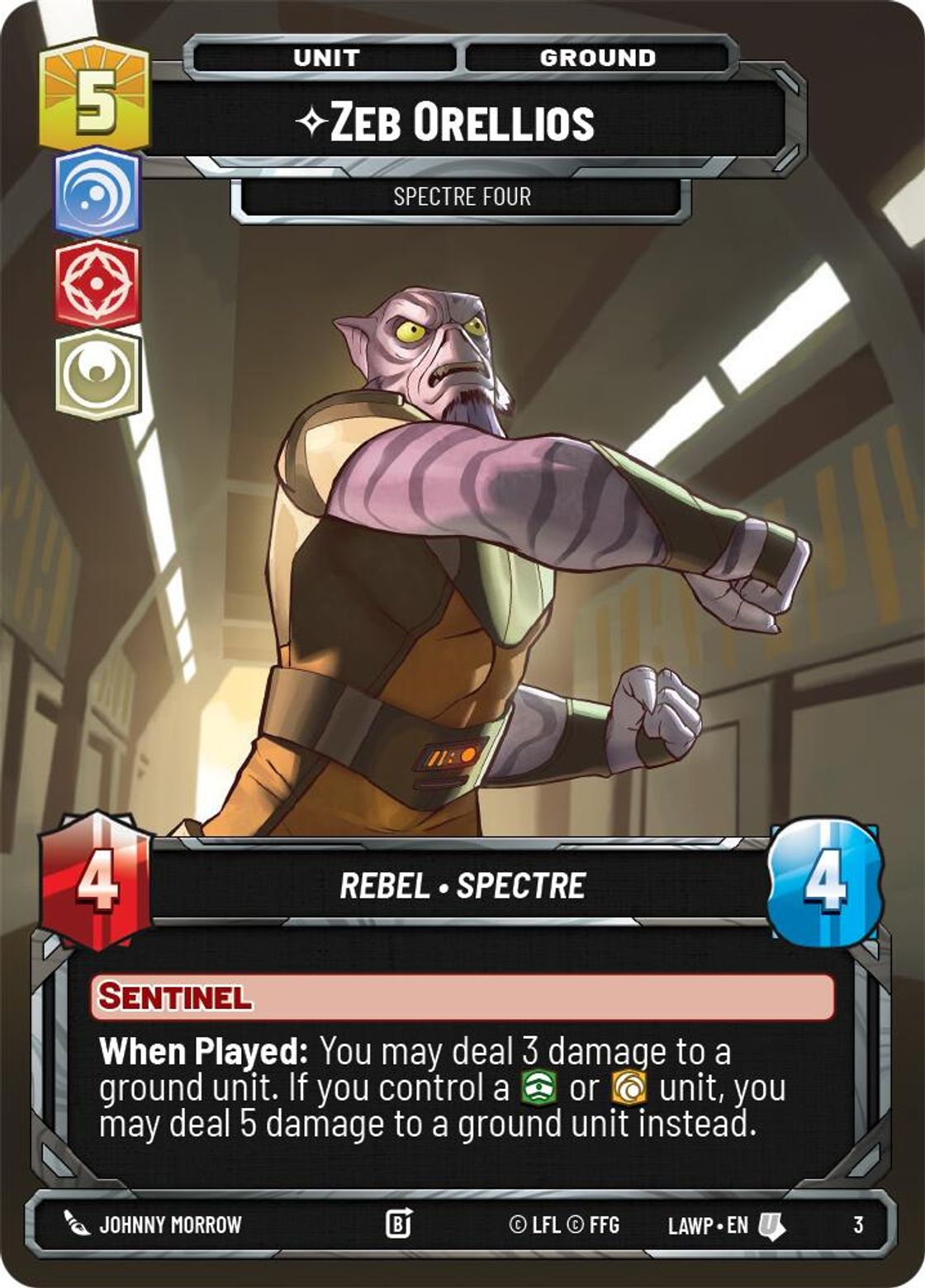 Zeb Orellios, Spectre Four — A Lawless Time - OP Promo 03