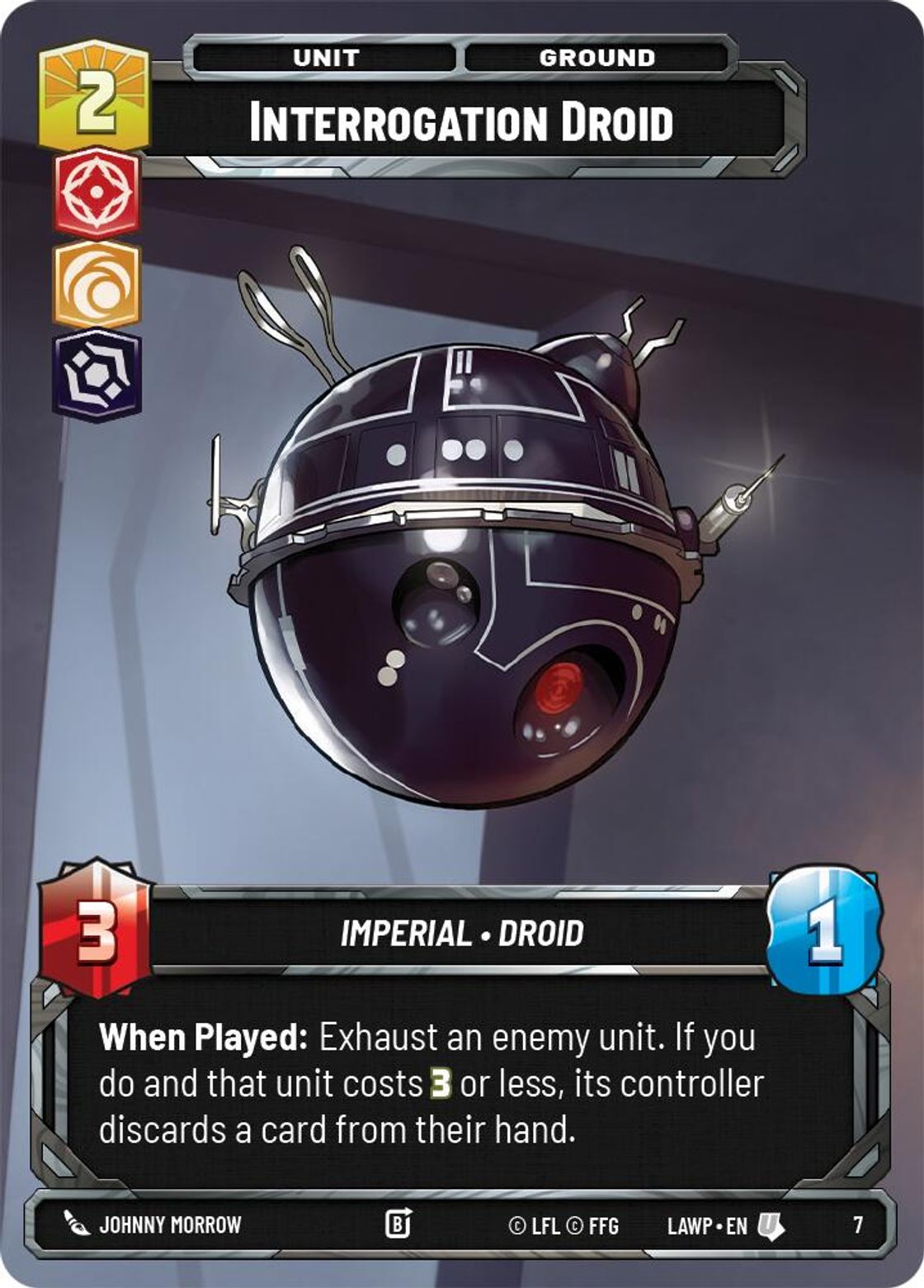 Interrogation Droid — A Lawless Time - OP Promo 07