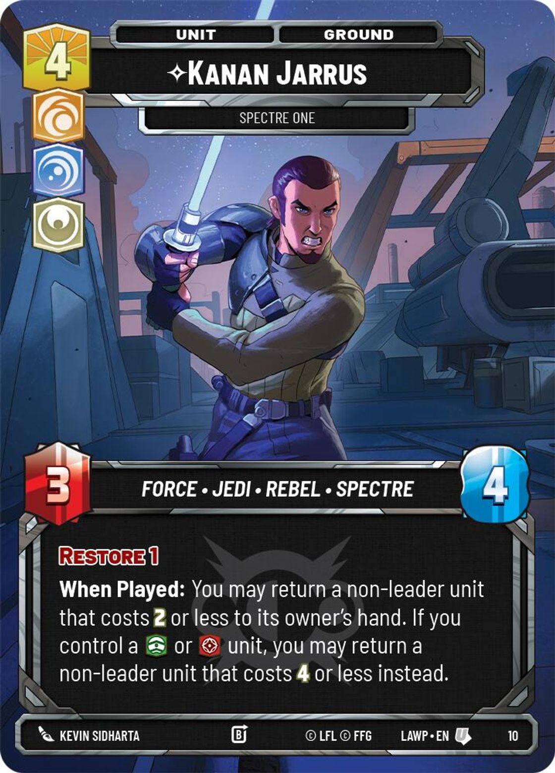 Kanan Jarrus, Spectre One — A Lawless Time - OP Promo 10