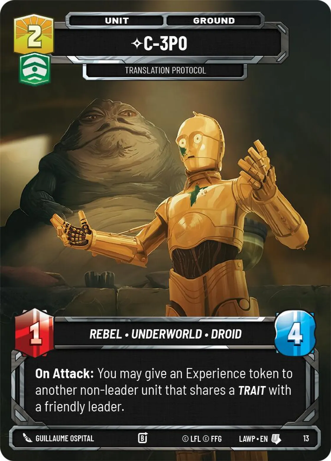 C-3P0, Translation Protocol — A Lawless Time - OP Promo 13