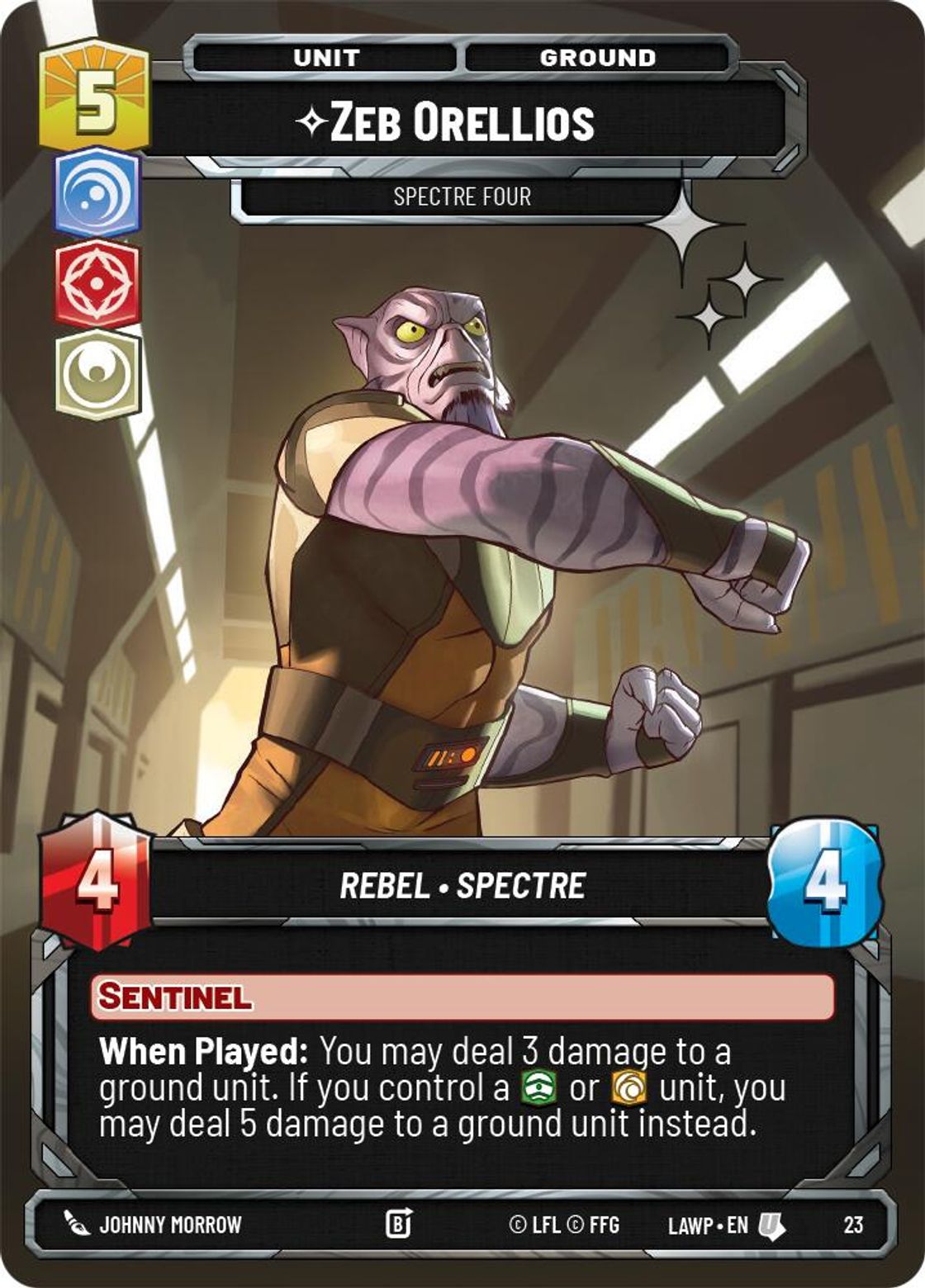 Zeb Orellios, Spectre Four — A Lawless Time - OP Promo 23