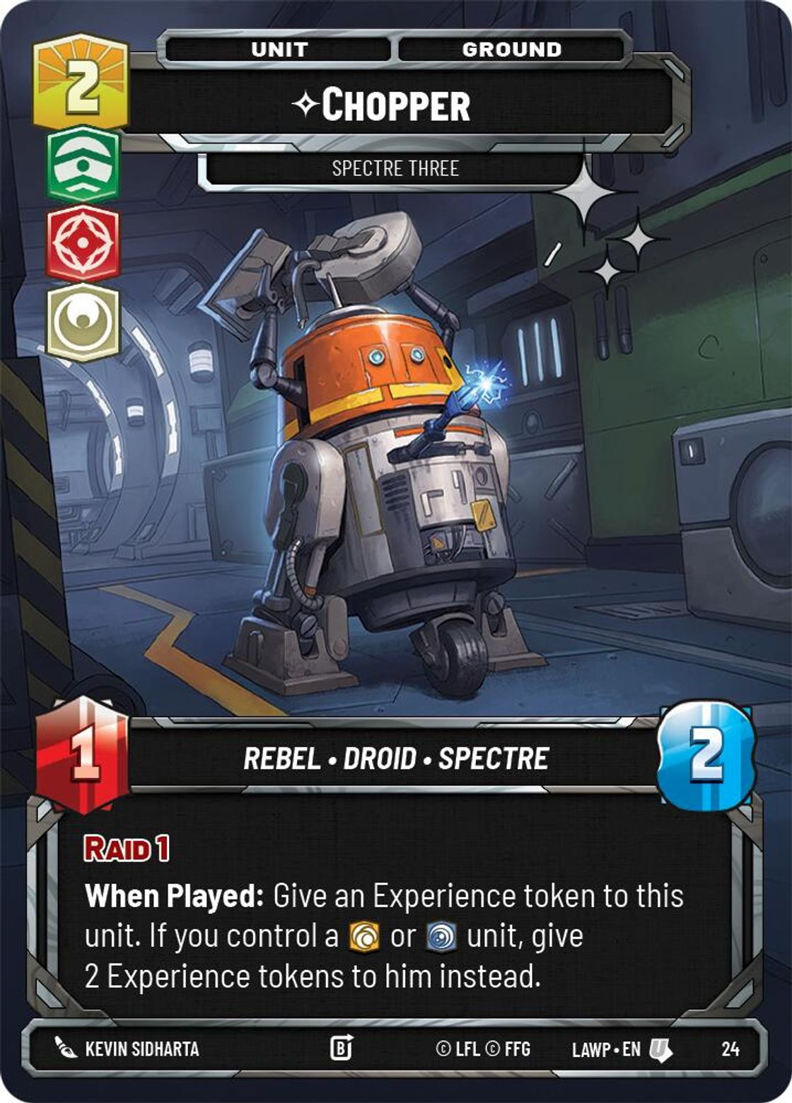 Chopper, Spectre Three — A Lawless Time - OP Promo 24