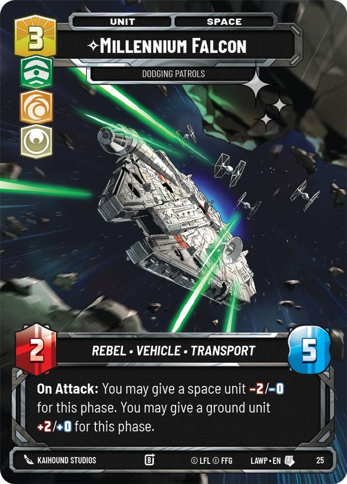 Millennium Falcon, Dodging Patrols — A Lawless Time - OP Promo 25