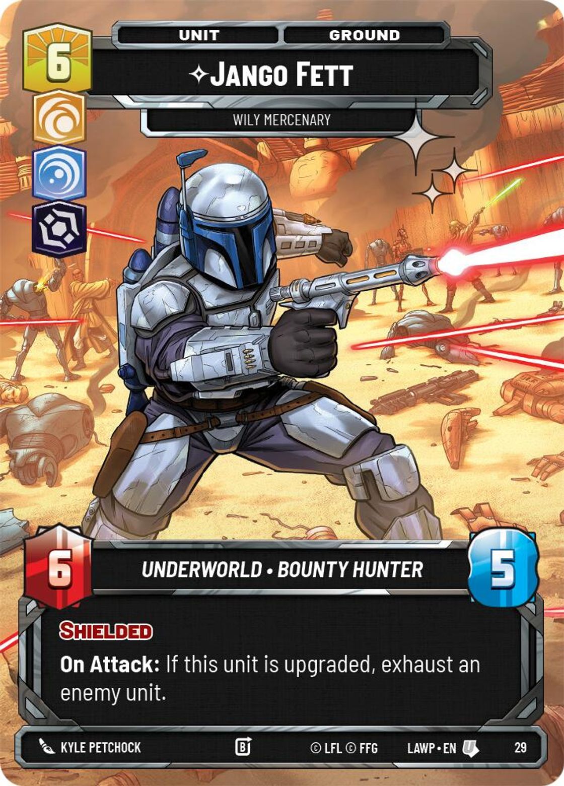 Jango Fett, Wily Mercenary — A Lawless Time - OP Promo 29