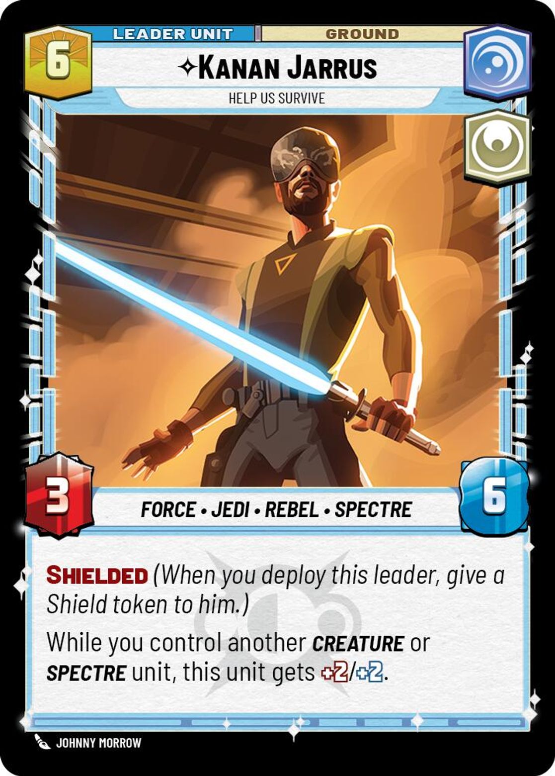 Kanan Jarrus, Help Us Survive (verso)