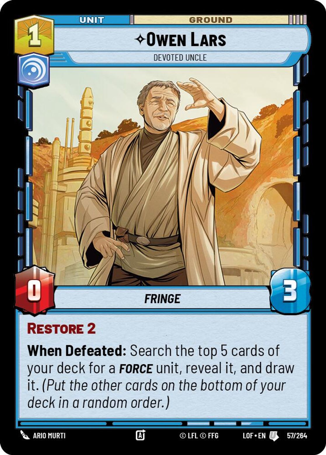 Owen Lars | Devoted Uncle