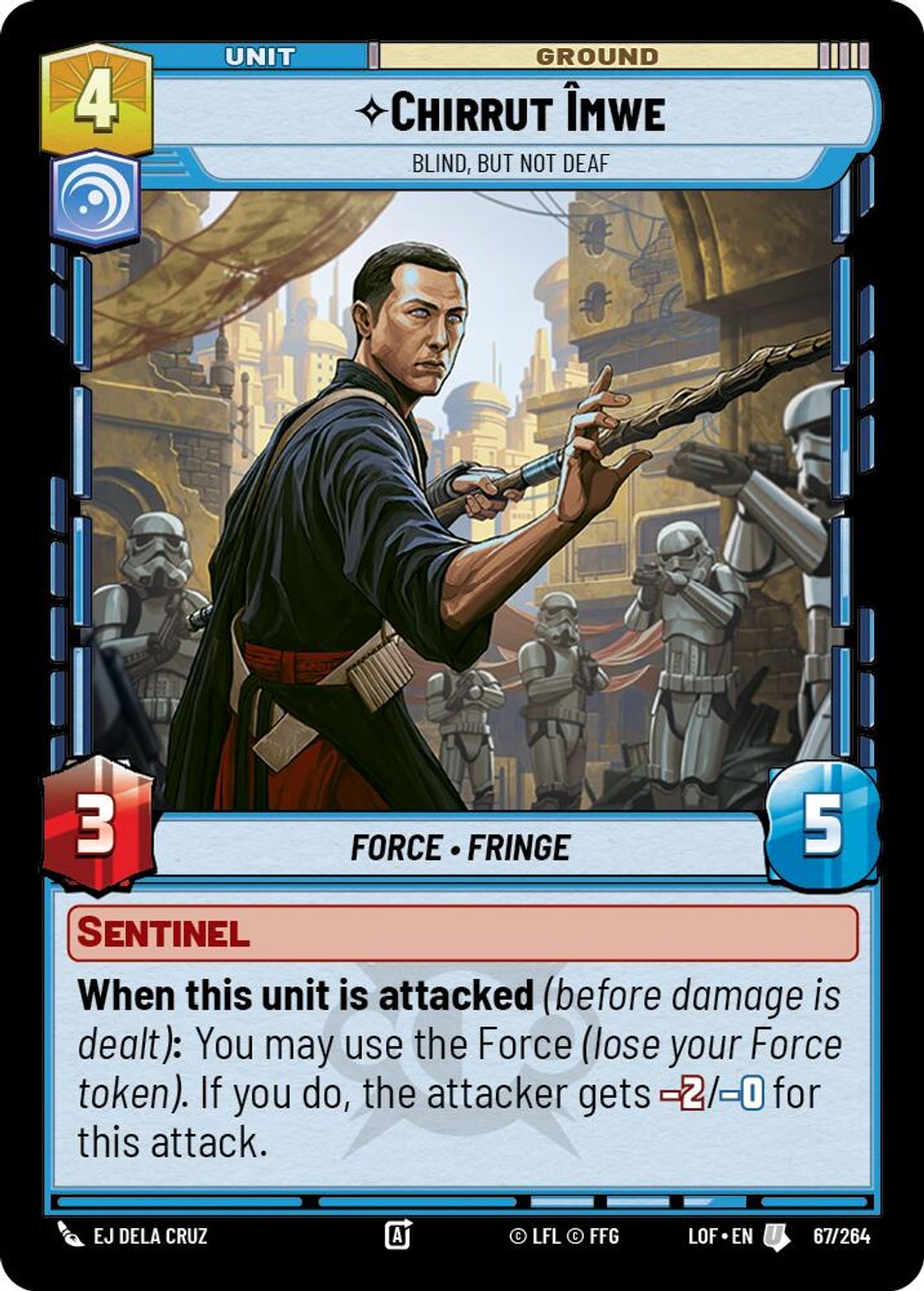 Chirrut Îmwe | Blind, but not Deaf