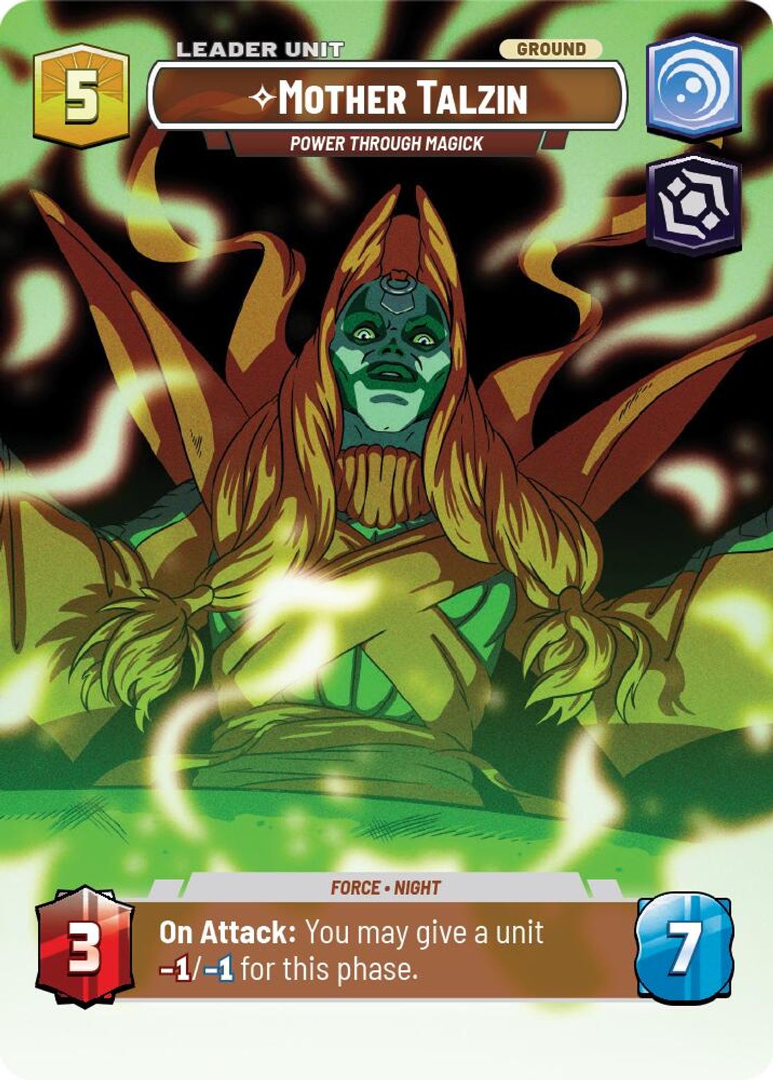 Mother Talzin, Power Through Magick (verso)